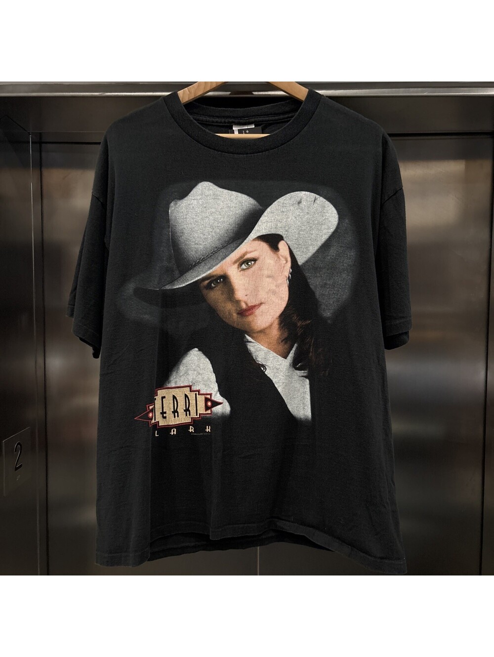 VINTAGE 90s Single Stitch Terri Clark Pitiful Me Tour T-shirt